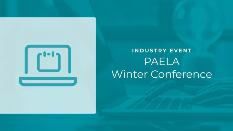 PAELA Winter Conference