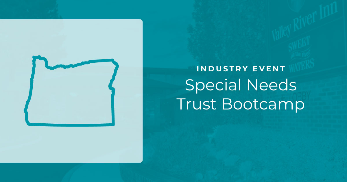 Special Needs Trust Bootcamp