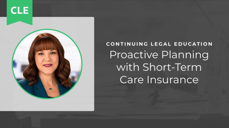 Proactive Planning with Short-Term Care Insurance