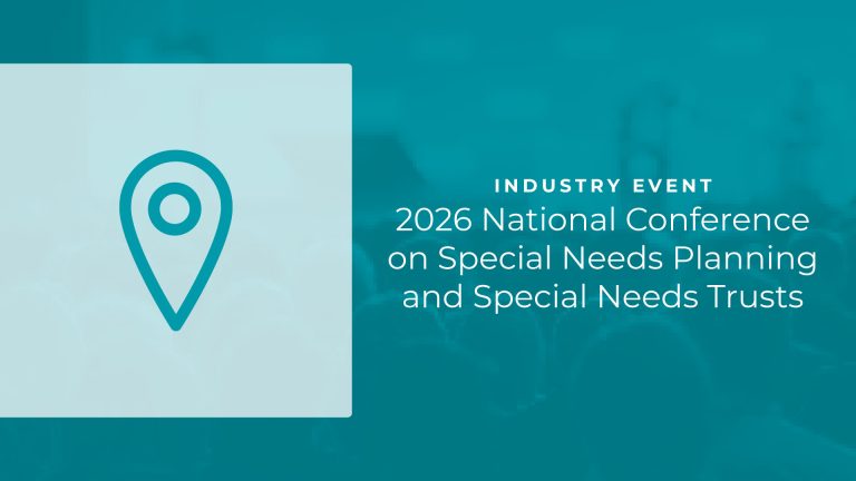 2026 National Conference on Special Needs Planning and Special Needs Trusts